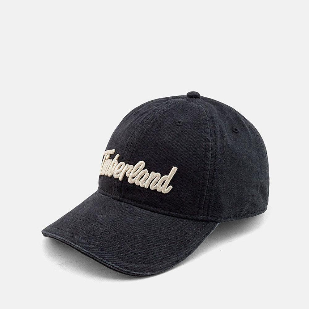 All Gender Midland Beach Black Embroidered Logo Baseball Cap