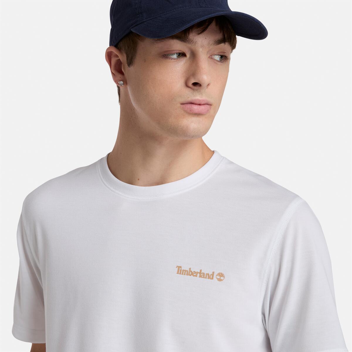 Men's Quick-Drying Short-Sleeve T-Shirt (White)