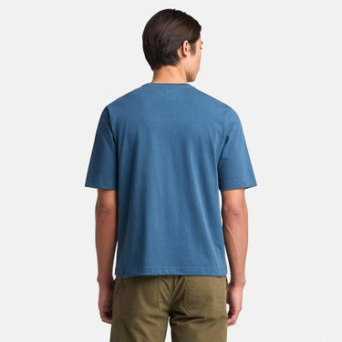 Men's Timberchill Uv Protection Short Sleeve (Dark Denim)